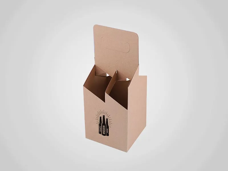 Custom Kraft Carrier Boxes - Image 2