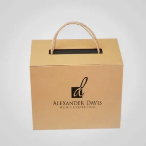 Custom Kraft Handle Boxes