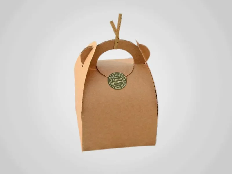 Custom Kraft Handle Boxes - Image 3