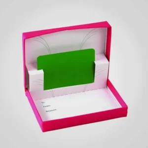 Custom Gift Card Boxes